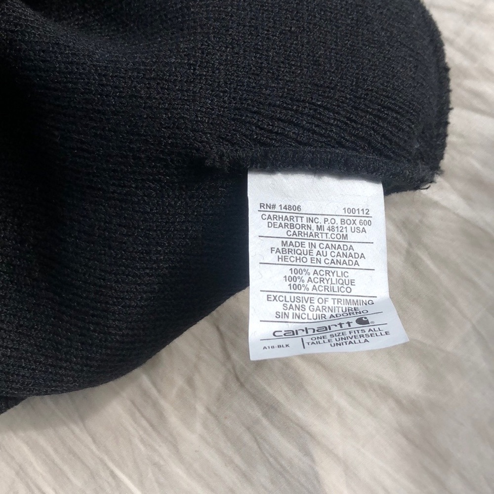 ✖️NEW STOCK ⭐️CARHARTT watch hat cap beanie NEW - Picture 5 of 5